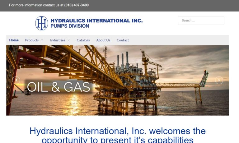 Hydraulics International, Inc. Hydraulic Pumps
